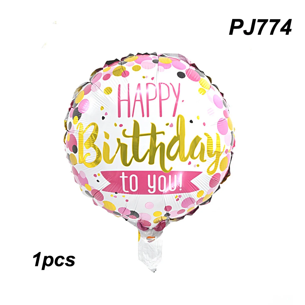 1 шт фольгированные шары С Днем Рождения День Декор гелиевые в виде ананаса