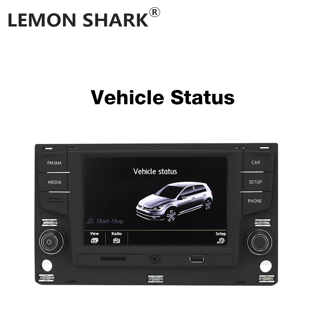 Радиоприемник LEMON SHARK MQB 6 5 дюйма автомобиль MIB Mirrorlink OPS камера заднего вида для VW