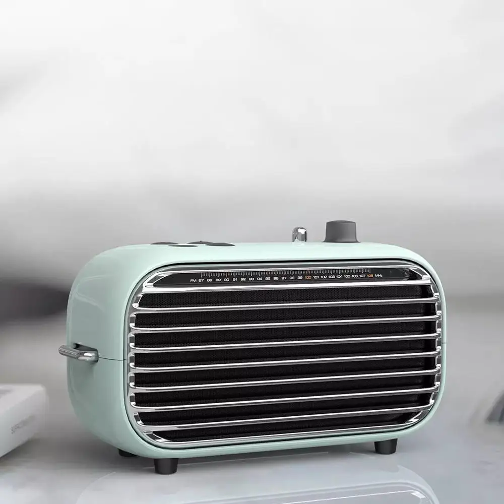 Xiaomi LOFREE Bluetooth динамик Мода ретро легкий портативный fm-радио Bluetooth кабель двойной режим смарт 2 беспроводной динамик