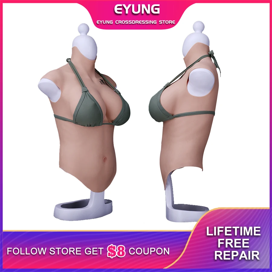 Пожизненный ремонт E CUP Crossdressing поддельные груди из искусственного силикона форма
