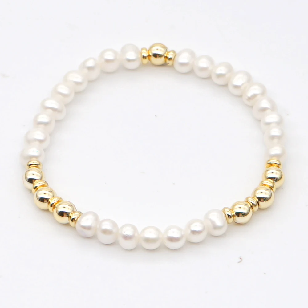 

Go2boho BABE Letter Bracelets Women Freshwater Natural Pearl Bracelet Jewelry Japanese Golden Beads Fashion Jewellery Wholesale