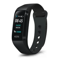 audar keri smart wristband with caremate function blood pressure sleep monitor step calorie counter supported 13 languages