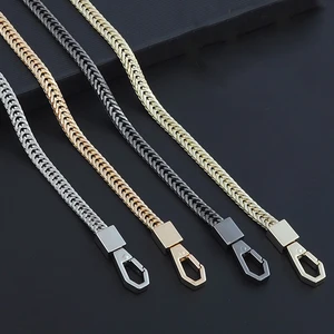 Imported Steel Bag Chain - DIY 7mm Replacement Metal Purse Chain Shoulder Crossbody Bag Straps Small Handbag,
