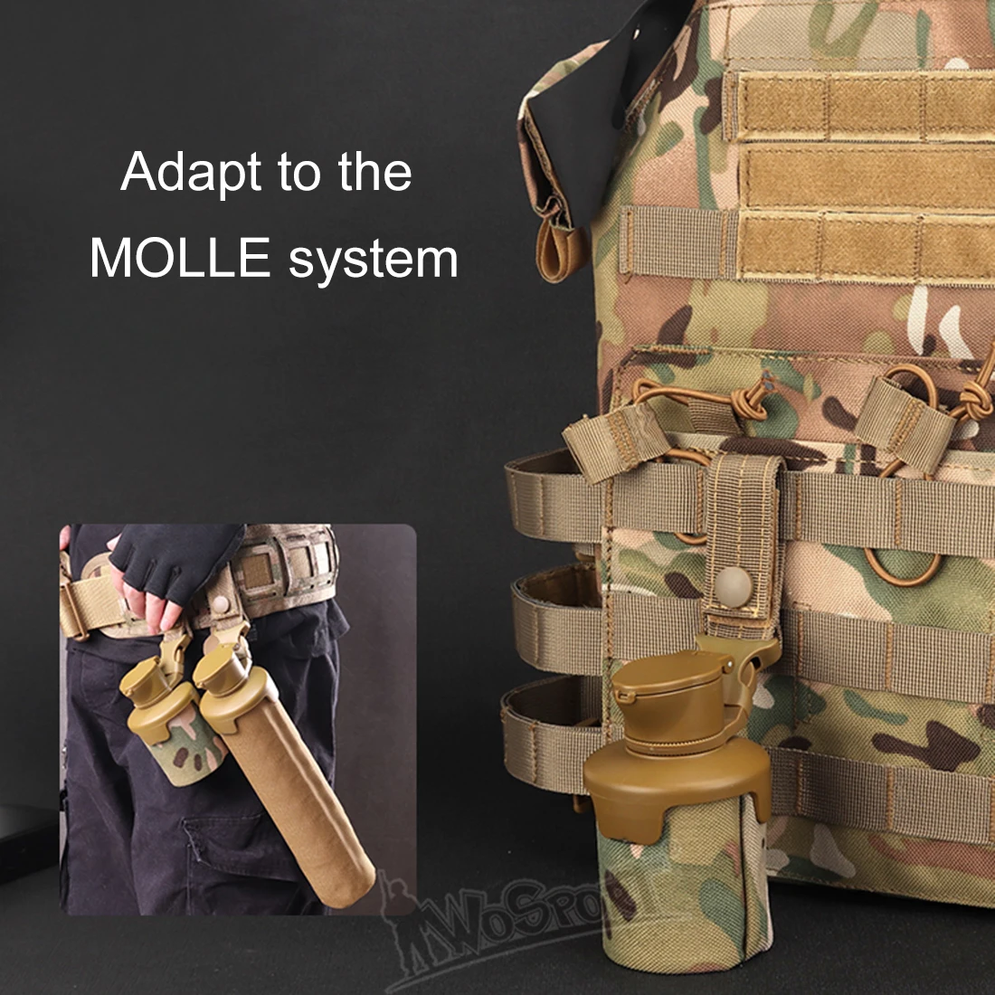 MODIKER WST 1000D нейлоновый большой емкости тактический складной чехол для хранения bb водяные гелевые шарики для наружного удобства-загар