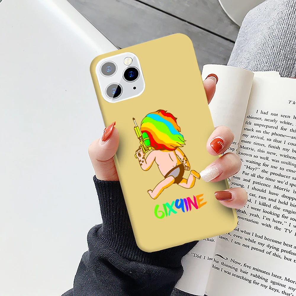 Чехол для телефона 6ix9ine gooba iPhone 11 Pro XS MAX XR X 7 6Plus SE 2020 мягкий силиконовый чехол