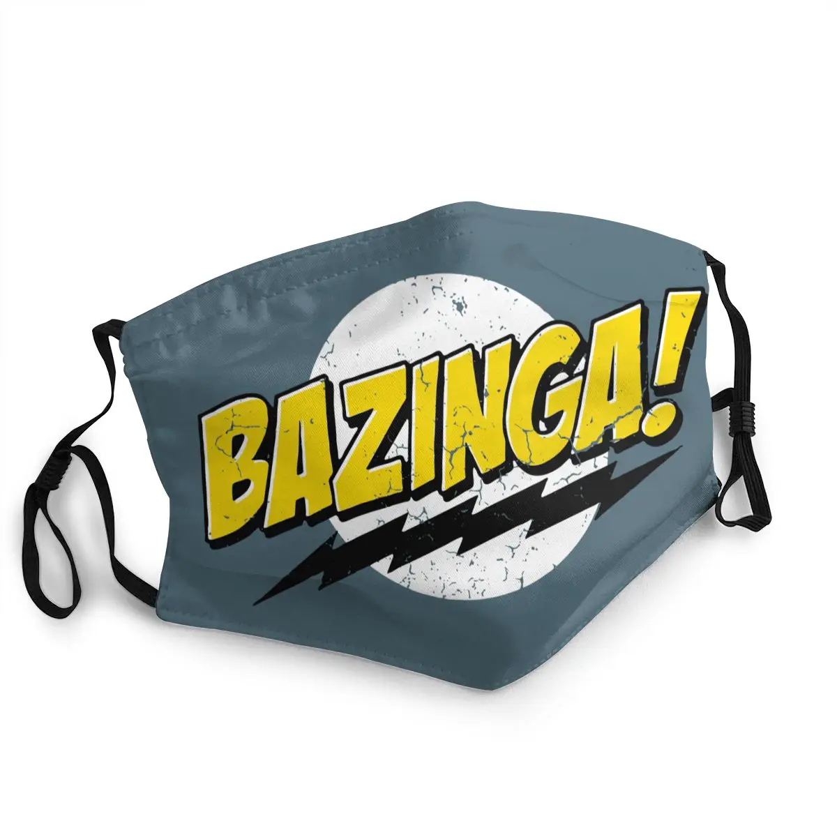 Bazinga Теория большого взрыва для мужчин и женщин многоразовая маска лица