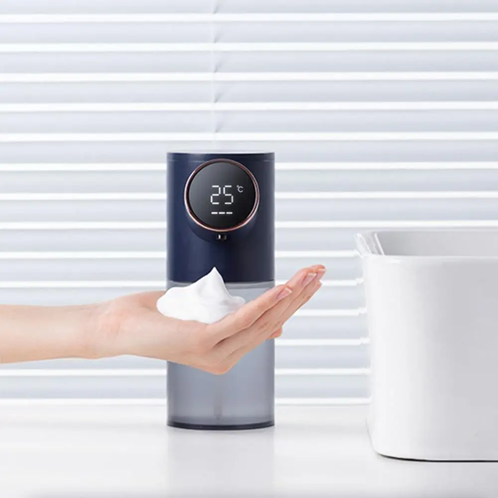 

Automatic Soap Dispenser USB Rechargeable 320ml Liquid Machine Soap Sensor Infrared Sanitizer Foam Dispensers Hand Display G6Q6