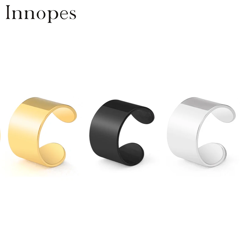 Innopes Клипсы из нержавеющей стали для ушей клипсы хряща кольца мужчин и женщин не