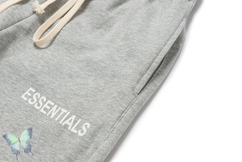 

21ss Essentials Pants with QR Code Wash Tag Men Women Top Quality Essentials Sweatpants Highest