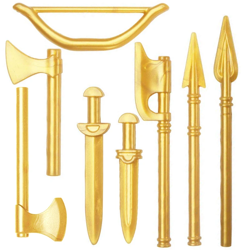 Козуит средневековый рыцарь рохань оружие для 4 см мини кукол меч топор копье лук