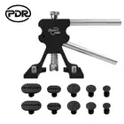 Инструменты PDR для ремонта вмятин без покраски автомобиля, черный подъемник вмятин, клей, прокладки, инструменты для всасывания грибка, удаления вмятин с тела