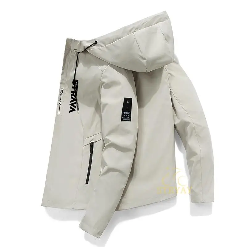 

Breathable Men's Jacket Strava Men's Windbreaker Hard-Wearing Mountain Bike Cycling Clothing Men Fashion Downhill Windbreaker