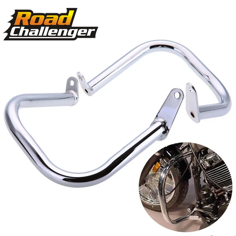 Мотоциклетная защита двигателя для мотоцикла защитный бампер Yamaha Vstar Dragstar 400 650