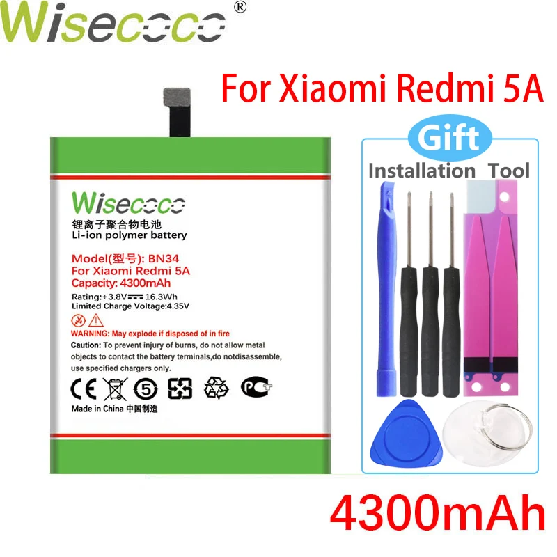 WISECOCO 4300  BN34   Xiaomi Redmi 5A        