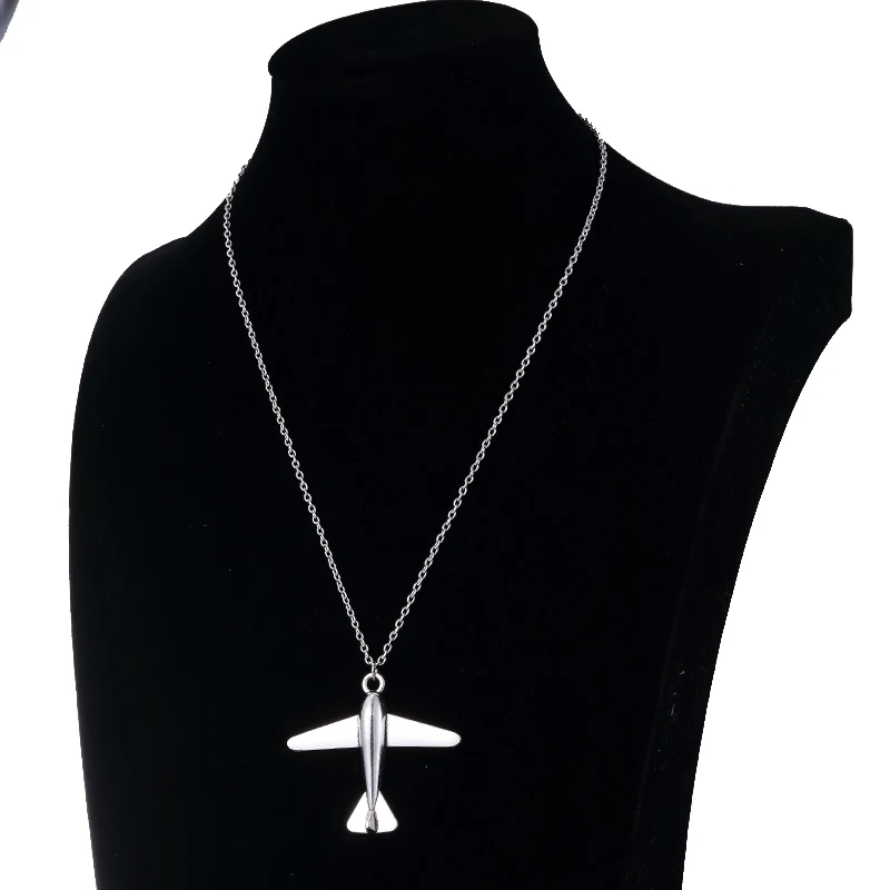 Модные украшения винтажное ожерелье самолеты подвеска для мужчин и женщин |