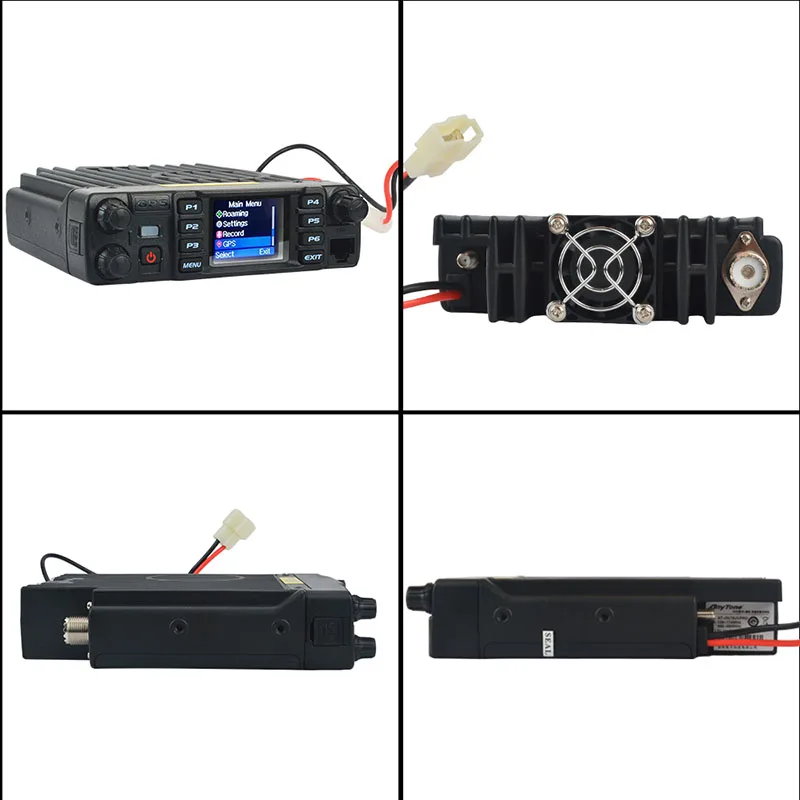 Anytone AT D578UV Pro FM/DMR и аналоговая рация мобильный радиоприемник два диапазона 4000