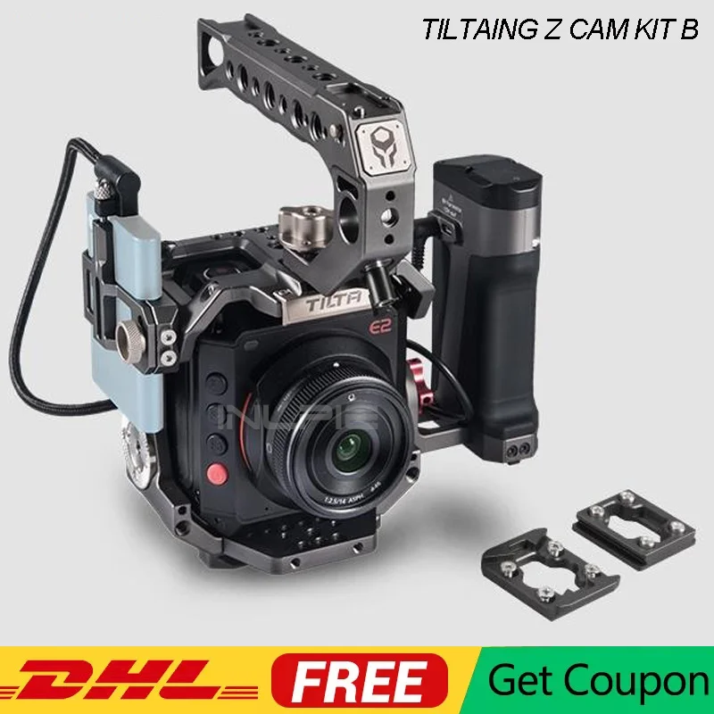 Камера Tilta Z Camera Full Cage Tiltaing CAM Kit B серая верхняя ручка с боковой ручкой держатель SSD
