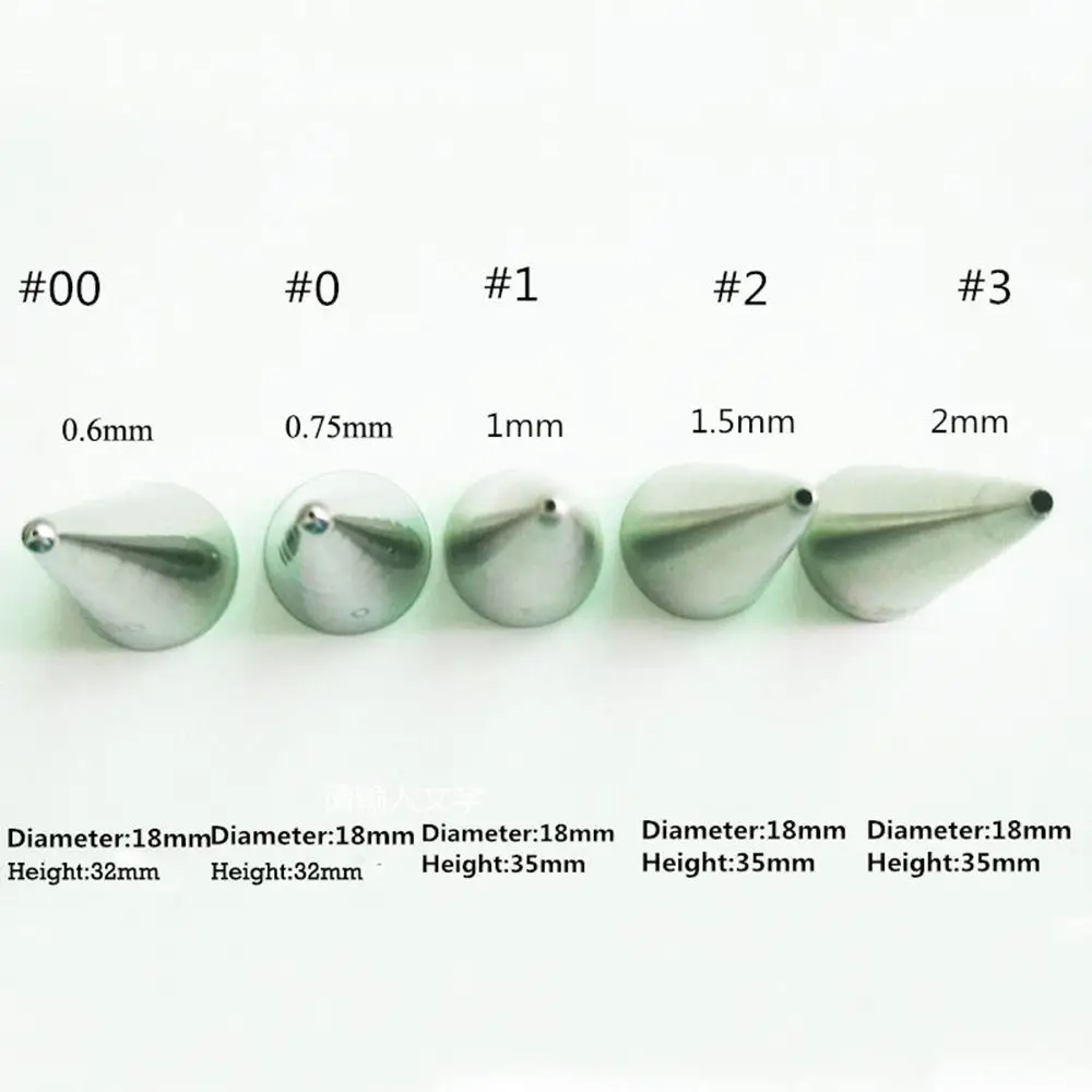 

5 Styles Stainless Steel Icing Piping Nozzles Set Metal Cream Tips Cake Cream Decorating Pastry Tools Bakeware Nozzles