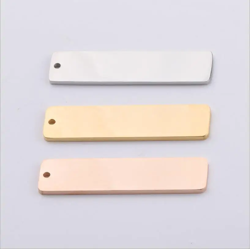 10 шт./лот зеркальный полированный квадратный штамповочный стержень из