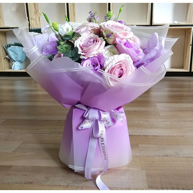 5 шт. градиентные двойные линии для упаковки цветов | Дом и сад