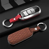 car key case key cover flip fur keyring for mazda 2 3 5 6 2017 cx 4 cx 5 cx 7 cx 9 cx 3 cx 5 car accessories car styling new