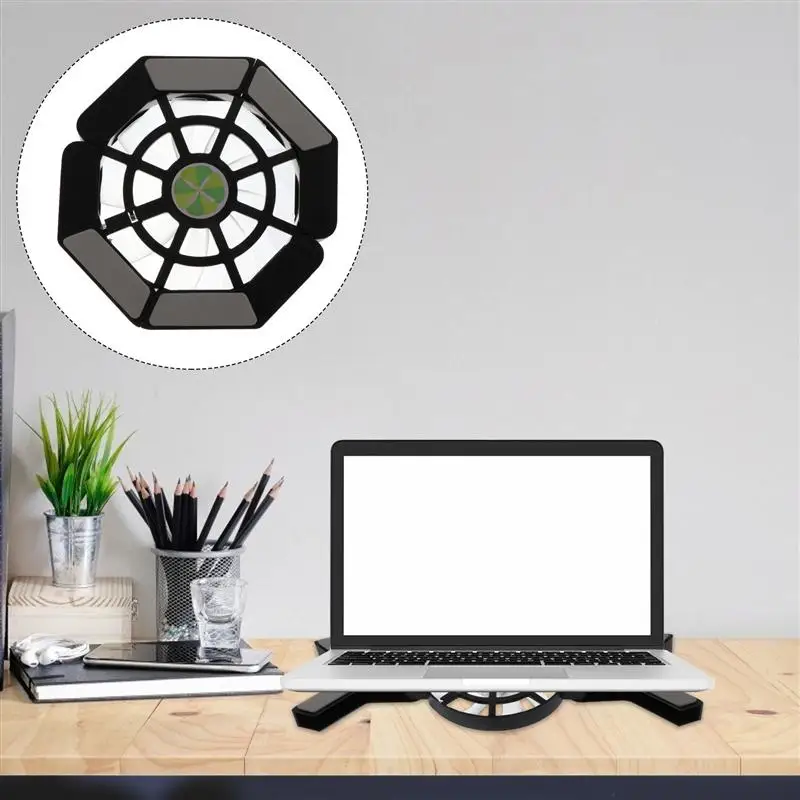 

1Pc Multi-function Laptop Cooler Laptop Large Cooling Fan Laptop Luminous Fan