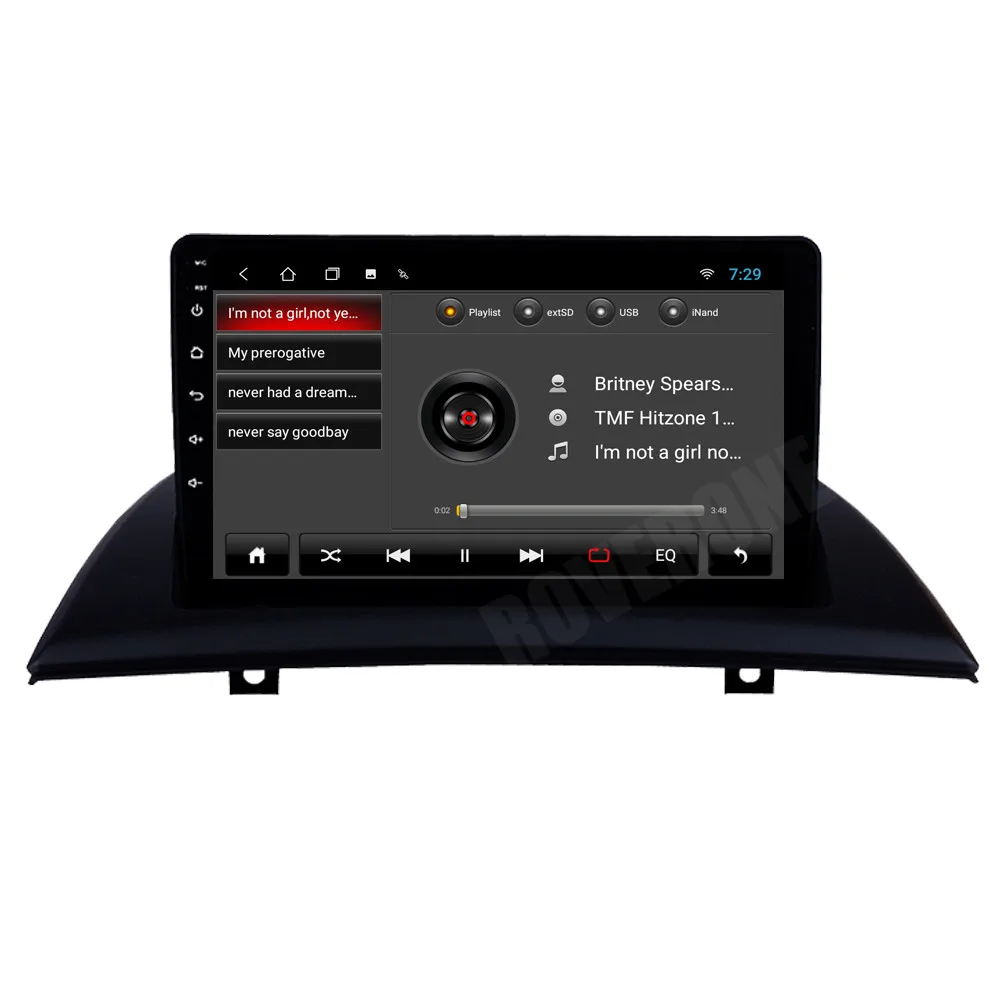 Аксессуары для тюнинга автомобилей BMW X3 E83 2004-2012 GPS-навигация радио стерео