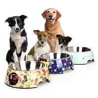 stainless steel pet bowl non slip dog cat feeder water bowls for small medium large dogs durable pet feeding drinking supplies