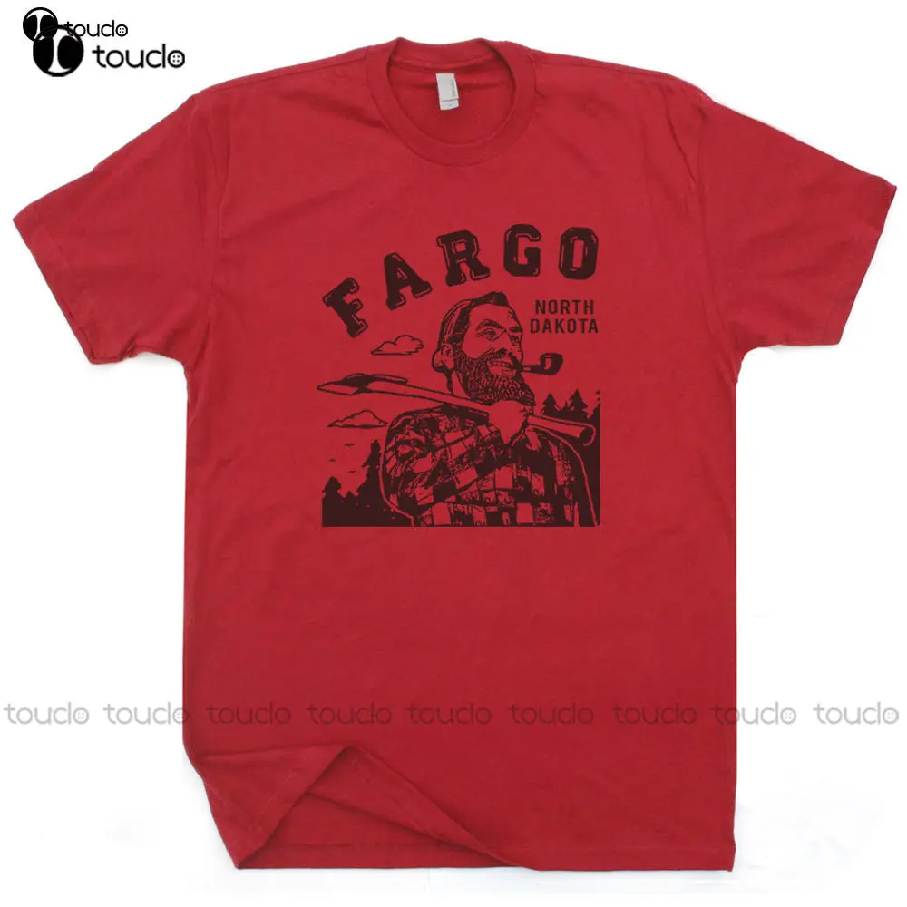 

Tops Cool T Shirt Fargo T Shirt North Dakota Paul Bunyan Lumberjack Carpenter Woodworking Tee O-Neck Tshirt Homme