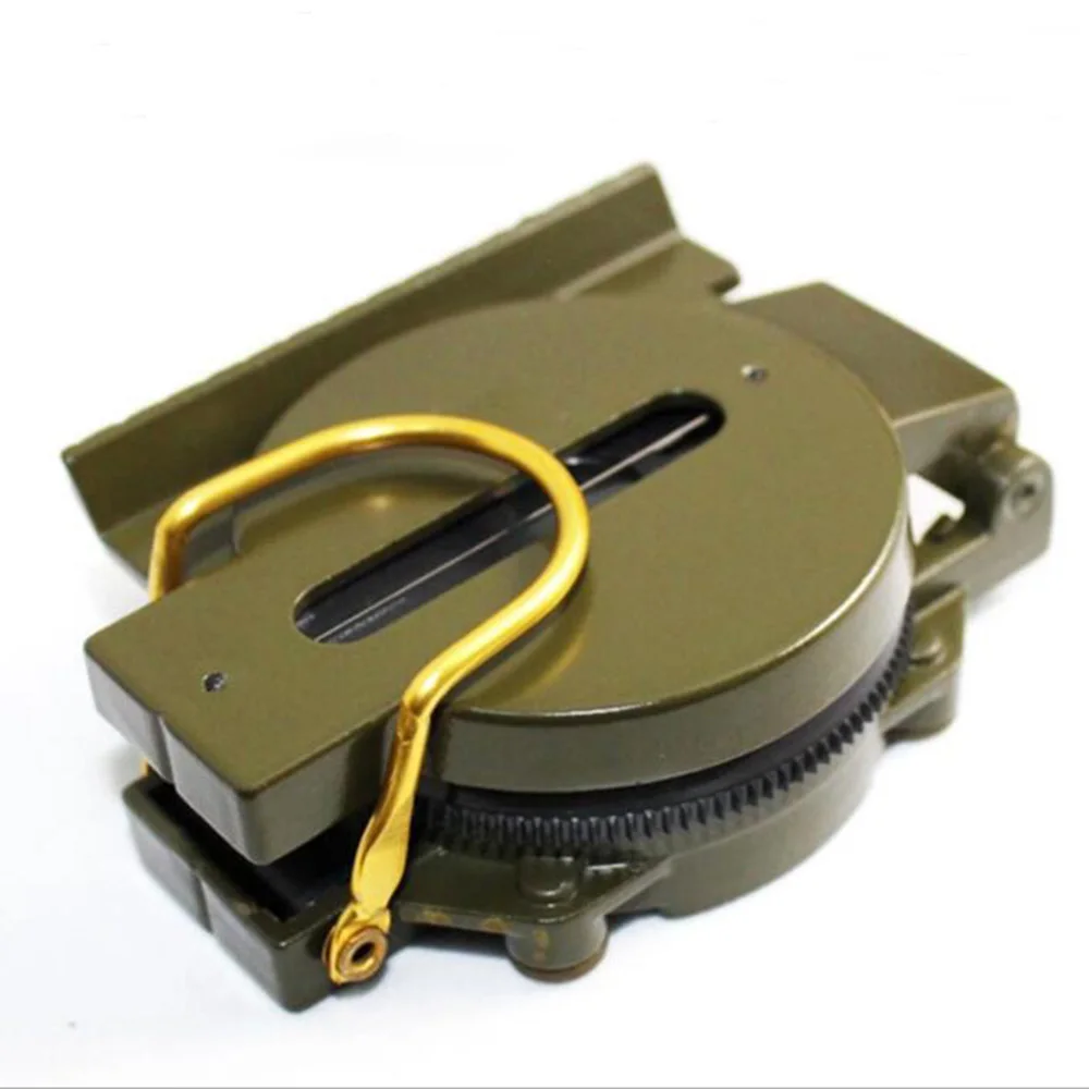 Металлический открытый туристический компас портативный карабин карта