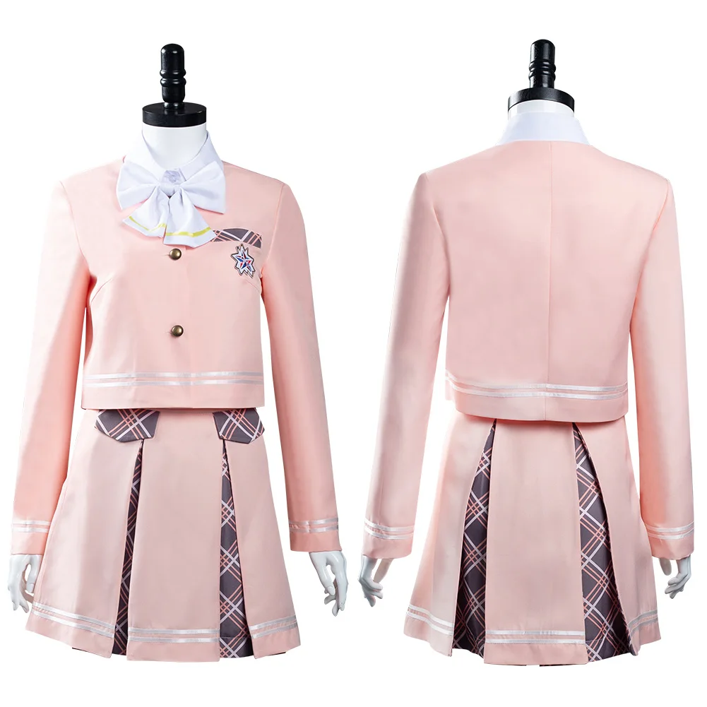 

Костюмы для косплея планеты Aikatsu, школьная форма, юбка, наряды, Хэллоуин, карнавальный костюм