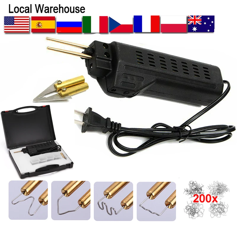 Горячий степлер ремонт трещин сварочное оборудование термальный пластиковая