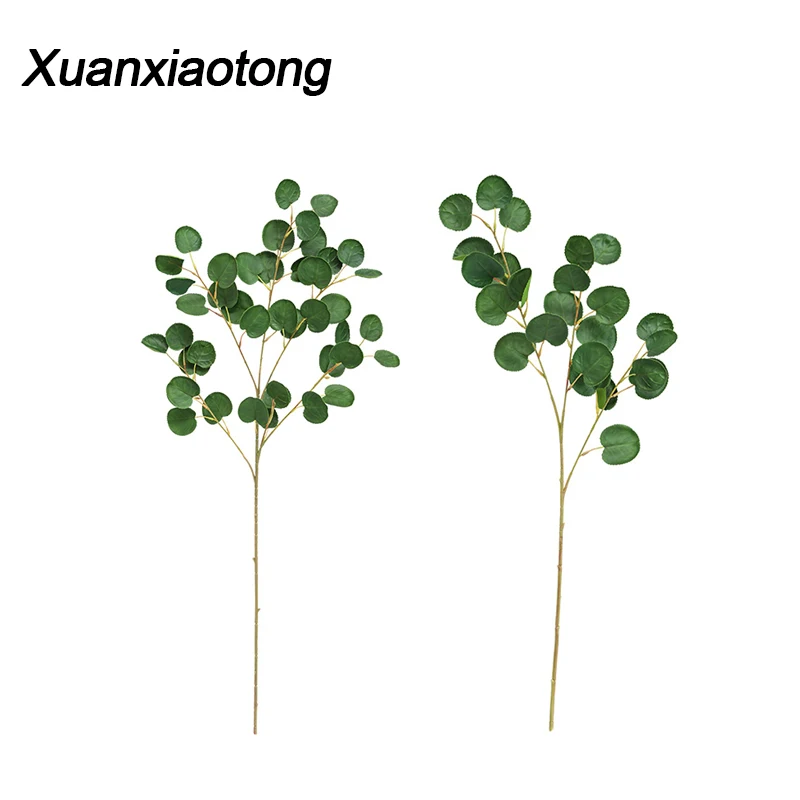 Xuanxiaoong эвкалипт золотые листья искусственное растение с листьями ветка