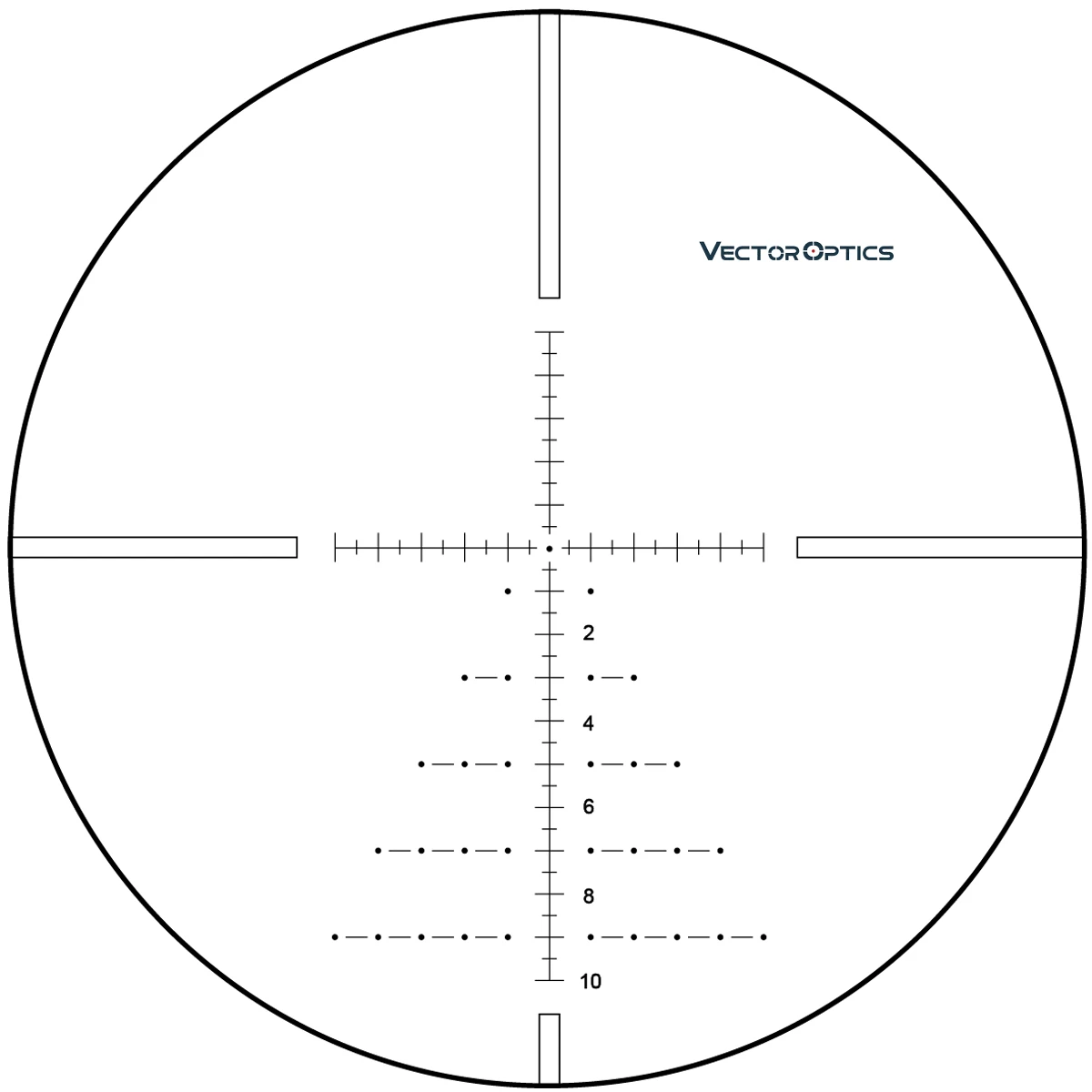 Тактический прицел для винтовки Vector Optics Gen2 Paragon 5-25x56 охотничий линза 1/10 MIL LeREE свет