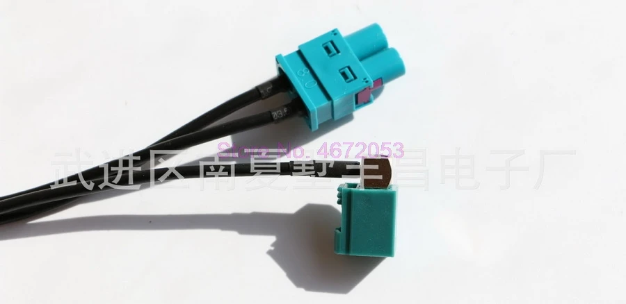 200 шт. антенный удлинитель Fakra Штекер к женский кабель преобразования два двойной