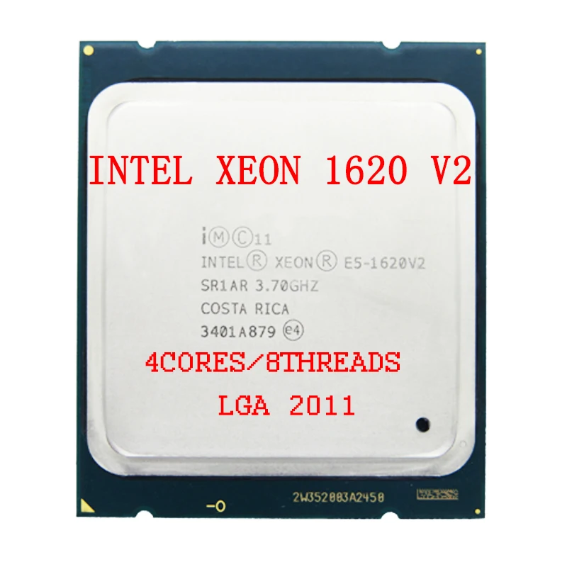 Intel Xeon  E5 1620 V2 Processor  L3=10MB 3.7GHZ LGA 2011 Server CPU 100% working properly Desktop Processor for X79 Series