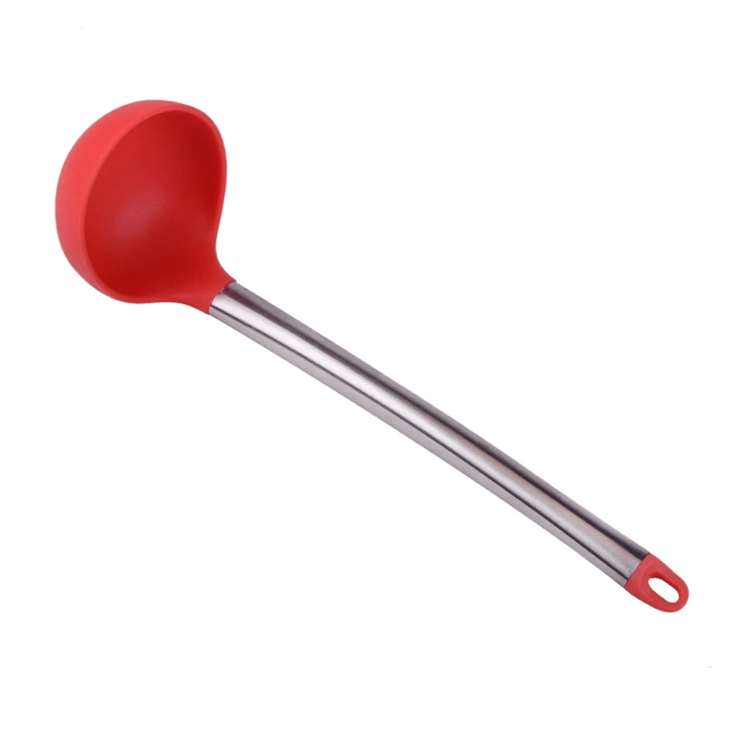 

High Quality Silicone Kitchenware Cooking Set Heat Resistant Spatula Shovel Spoon Non-Stick Household Kitchen Utensils Tool