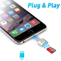 mini lightning microsd card reader for iphone 11 pro max xrplay videophoto data transfer camera tf adapterexcelword file