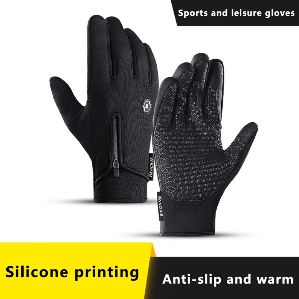 

Men Winter Warm Gloves Waterproof Windproof Cold Gloves Snowboard Motorcycle Driving Warm Touch Screen Gloves Thermal Mittens