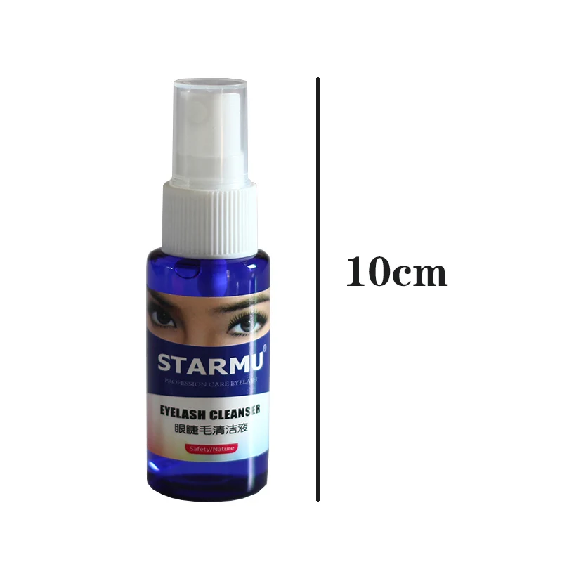 Cleaner 30ml (only) Профессиональный очиститель для удаления клея и праймер для наращивания ресниц, инструменты для прививки салона, инструменты для макияжа, наборы клея для ресниц - Цвет: Cleaner 30ml (only)