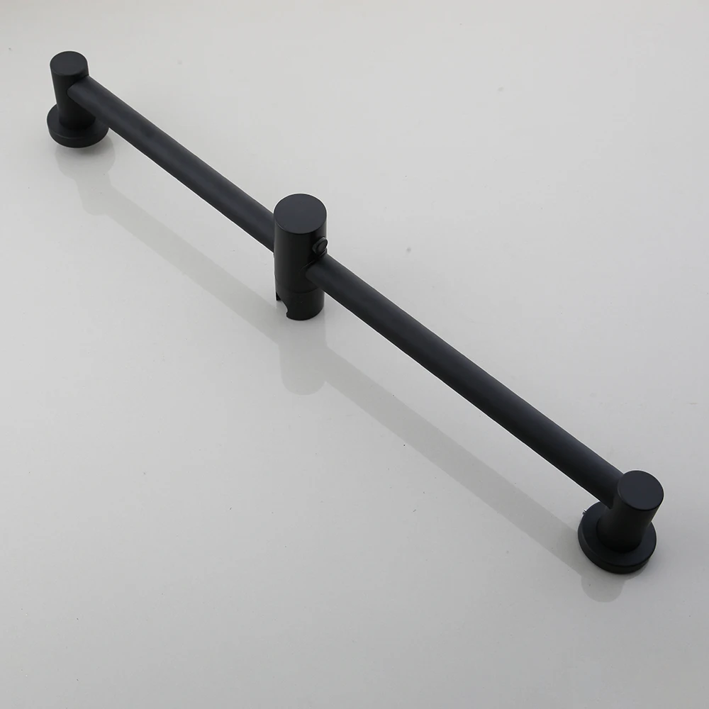 KEMAIDI черная Регулируемая штанга для душа из нержавеющей стали ручная с душевой