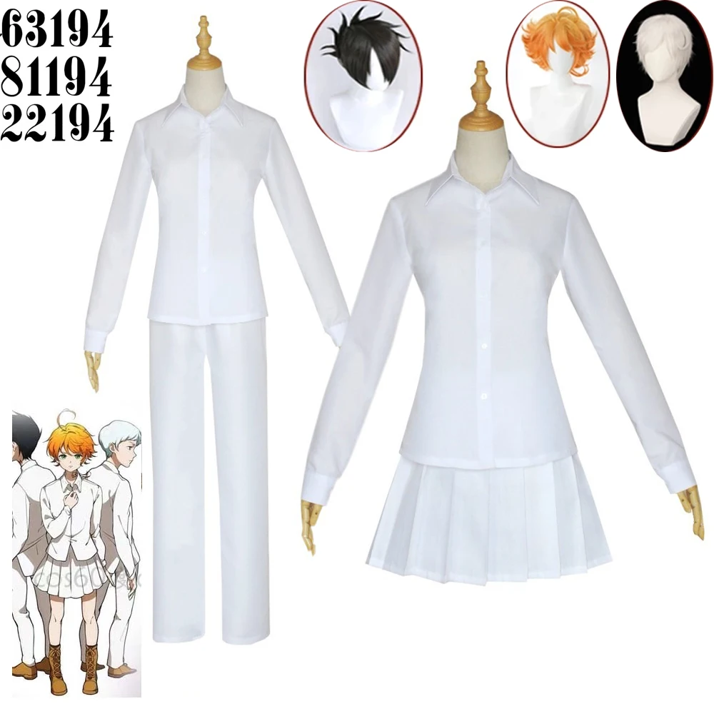 Костюм для косплея Эммы из аниме обетованная неверландия костюмы якусоку но