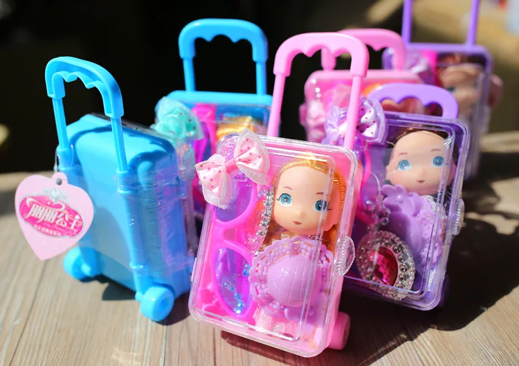 

Cute Children's Cartoon rapunzel Doll VINYL Toy Boneca Accessories Doll Girl Birthday Gift DIY Changing Clothes Doll