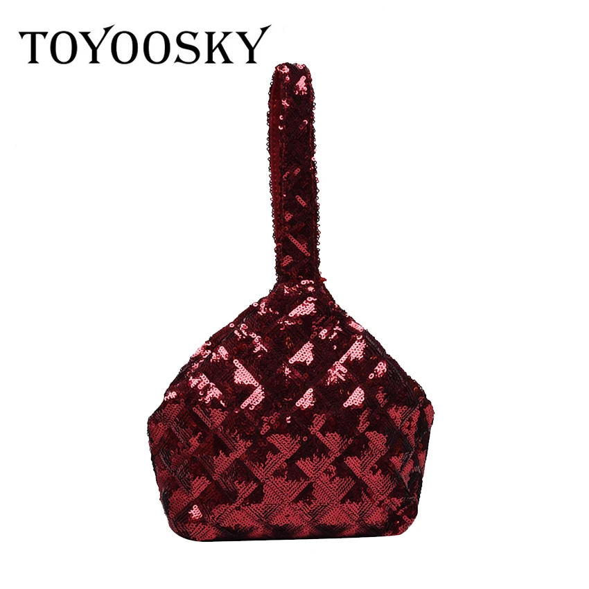 Модная японская ручная сумка с узелком на запястье маленькие Серебристые сумки