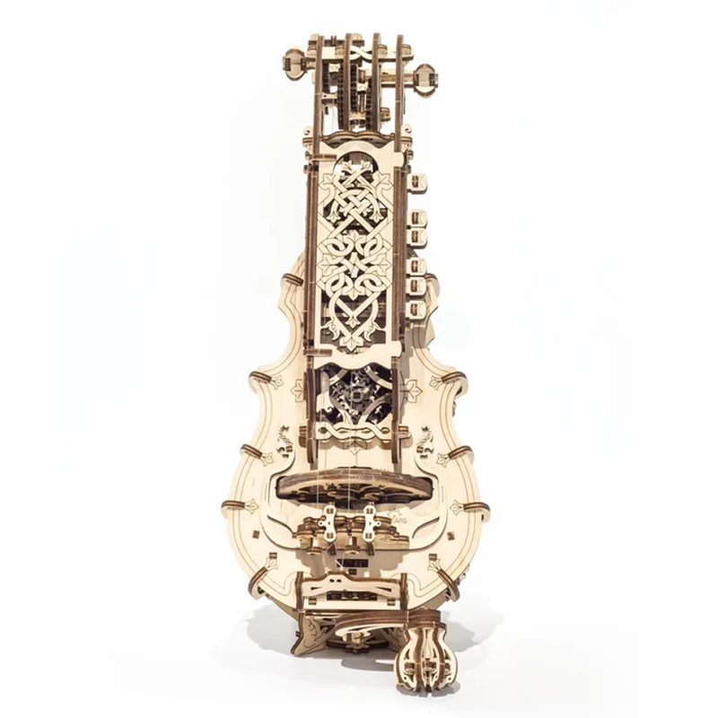 

Ukrainian ugears wooden mechanical model instrument hand shaker to give men and women creative birthday gifts