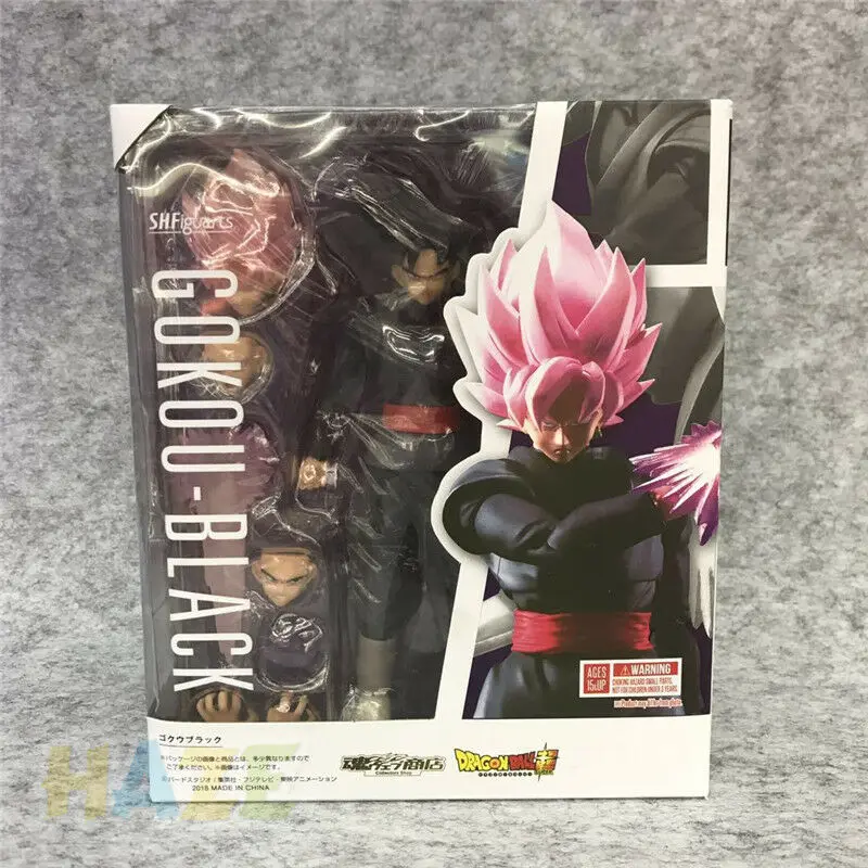 Экшн-фигурка Dragonball Z S.H. Фигурка Гоку гокоу Черная роза супер сайян игрушка |