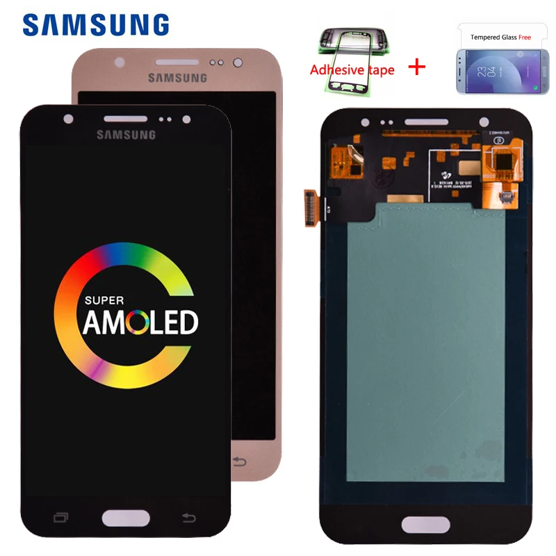 AMOLED Замена для Samsung Galaxy J5 j500 J500G J500Y J500H ЖК-дисплей с кодирующий преобразователь сенсорного экрана в сборе
