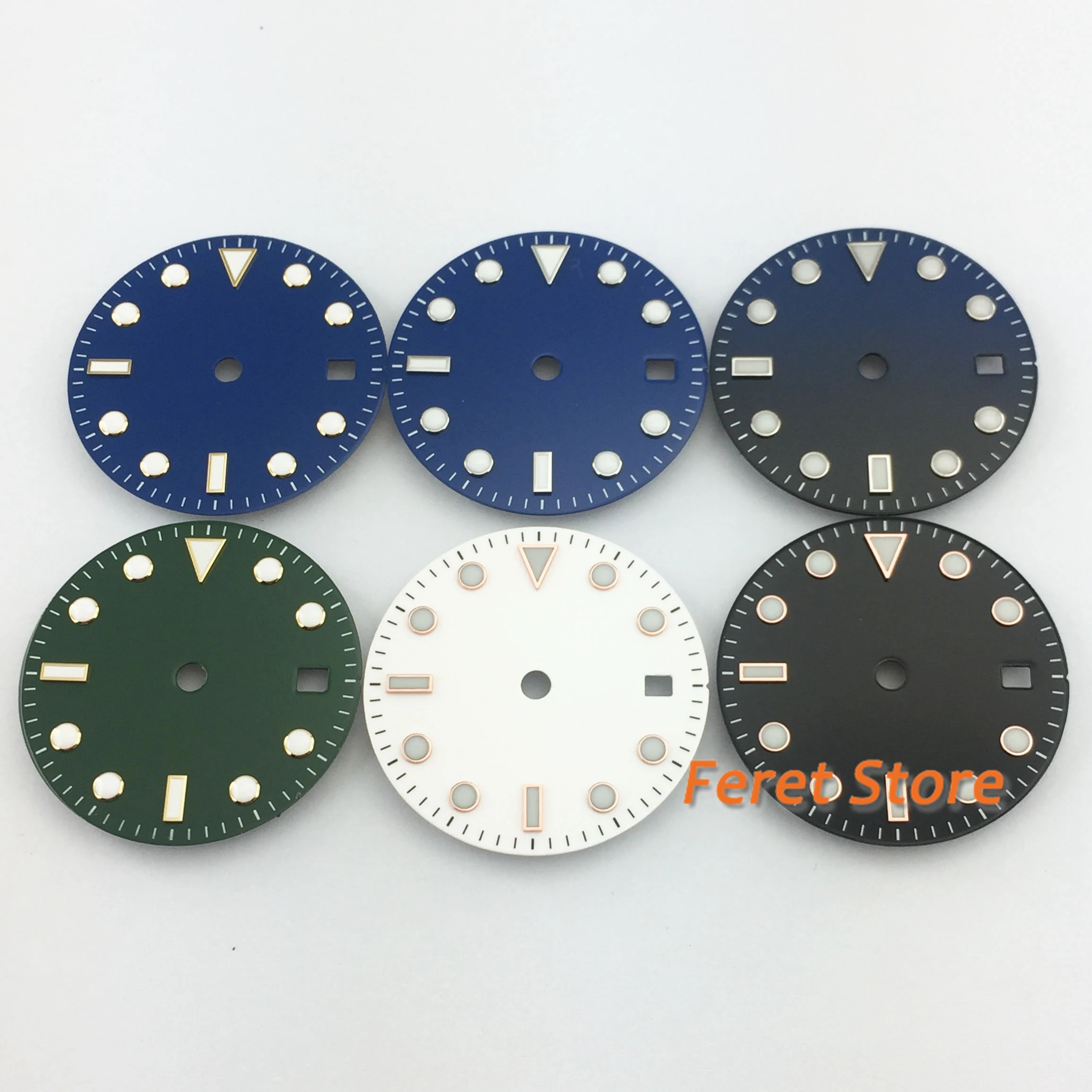 

Циферблат для часов MIYOTA 28,5/821A/Mingzhu 8215, 2813 мм, без логотипа