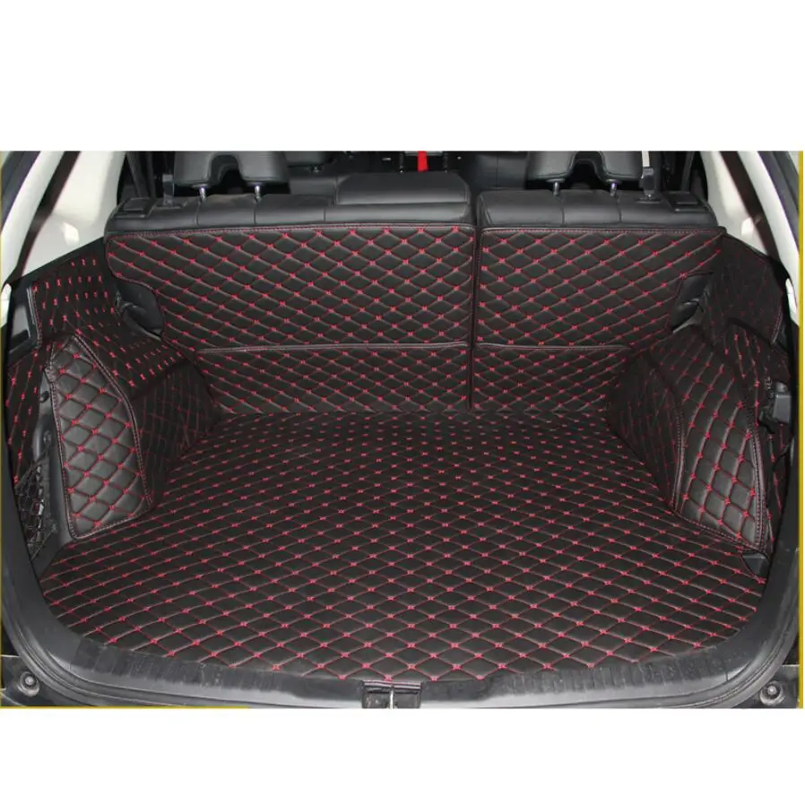 

for Leather Car Trunk Mat Cargo Liner for Honda Crv 2017 2018 2019 2020 5th Generation Rug Carpet Interior Accessories