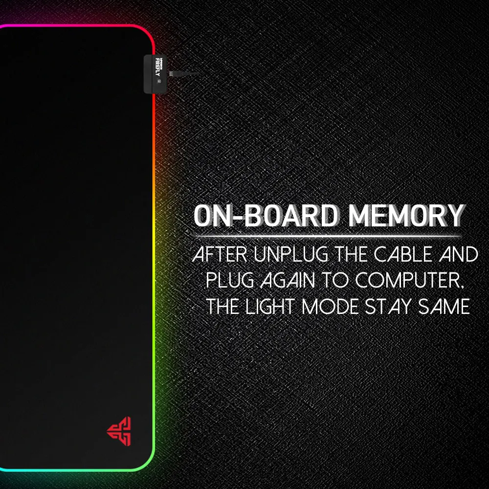 FANTECH MPR800S RGB коврик для мыши игровой коврик для мыши 800x30x0,03 см USB Коврик для мыши ультра-гладкая тканевая поверхность с фиксирующей кромкой для геймера